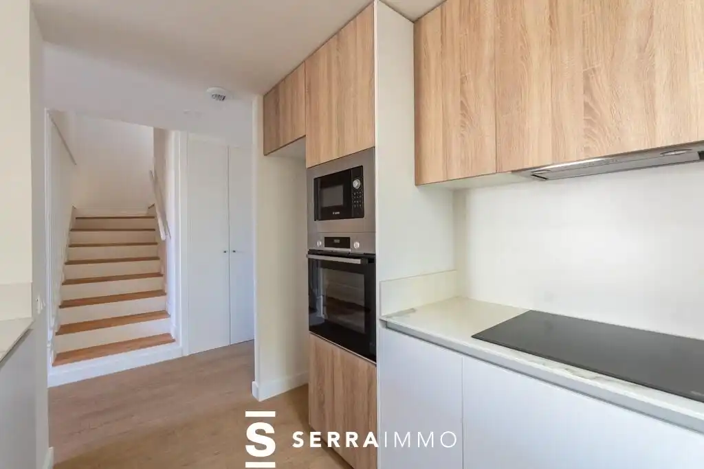 Cocina de Ático en venta en Vilanova i la Geltrú con Aire acondicionado, Terraza y Balcón