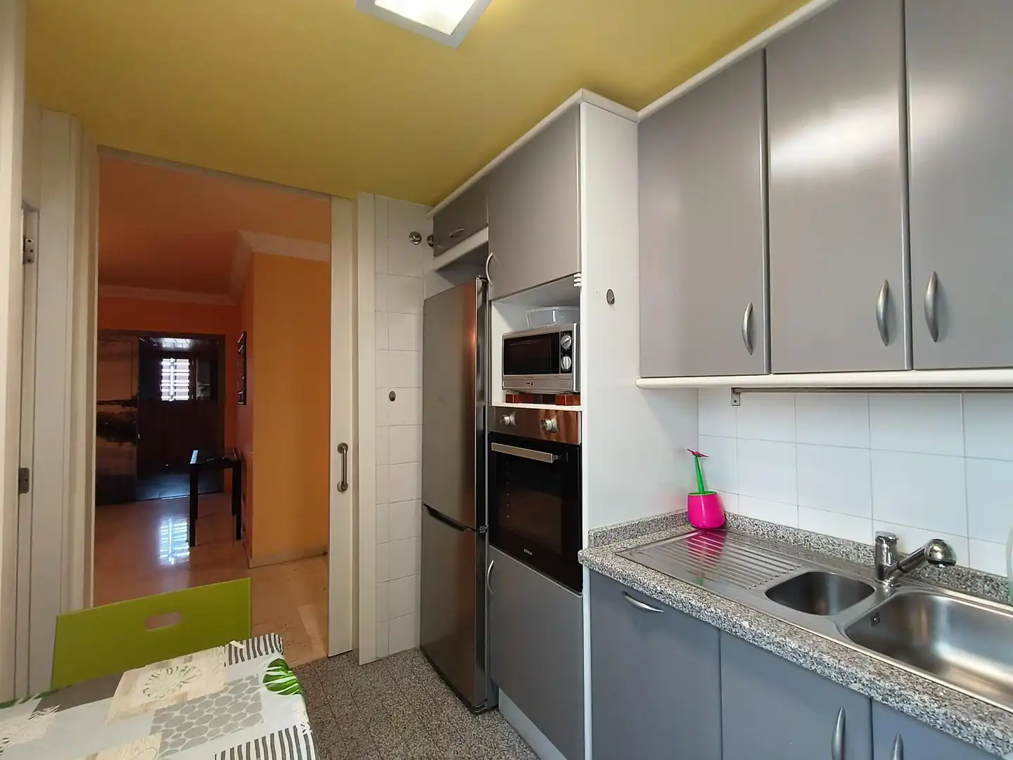 Kitchen of Attic for rent in Santa Cruz de Tenerife  with Air Conditioner, Terrace and Furnished