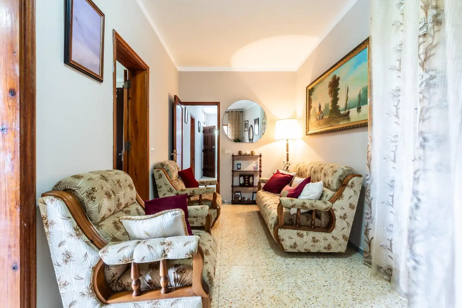 Sala de estar de Finca rústica en venta en Granadilla de Abona con Calefacción, Terraza y Amueblado