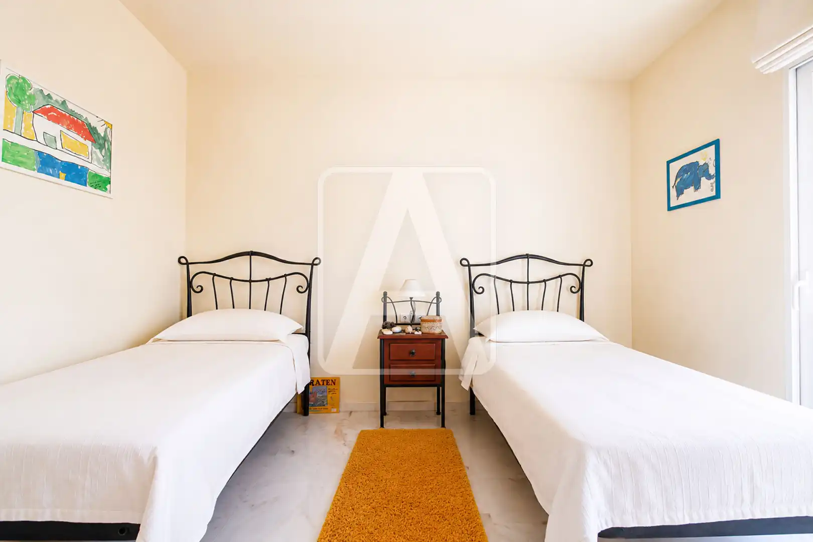 Bedroom of Houses for sale in Calpe / Calp  with Air Conditioner, Heating and Private garden
