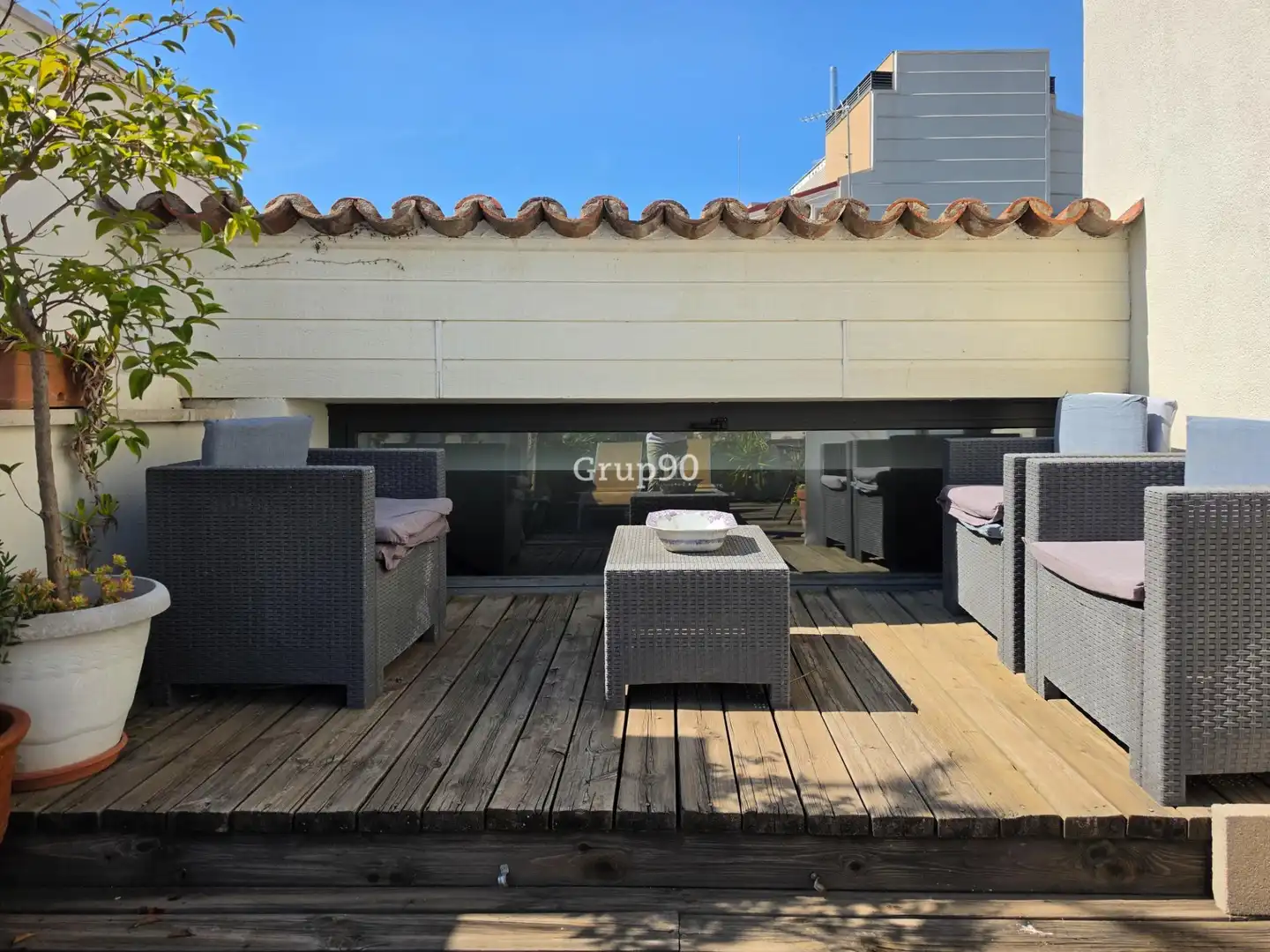 Terraza de Casa adosada en venta en Lleida con Aire acondicionado y Calefacción