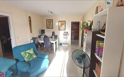 Living room of Flat for sale in Mijas  with Private garden, Parquet flooring and Terrace