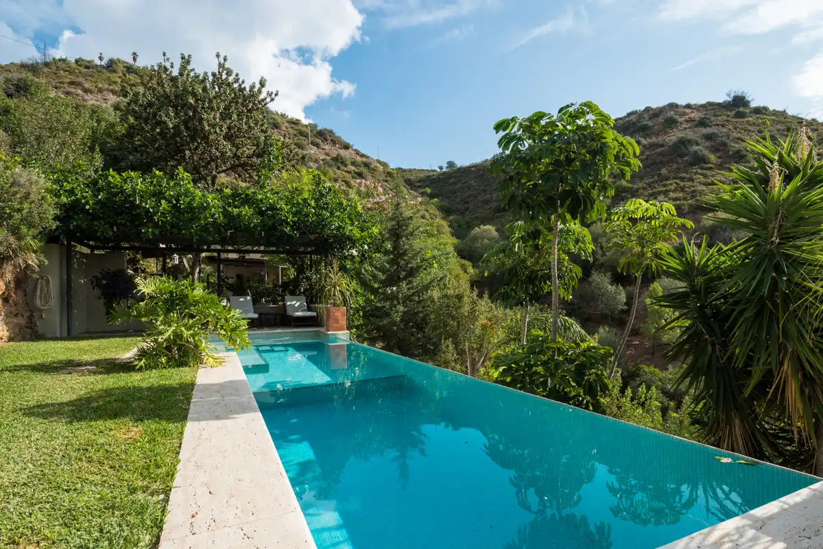 Swimming pool of Houses for rent in Marbella  with Air Conditioner, Private garden and Terrace