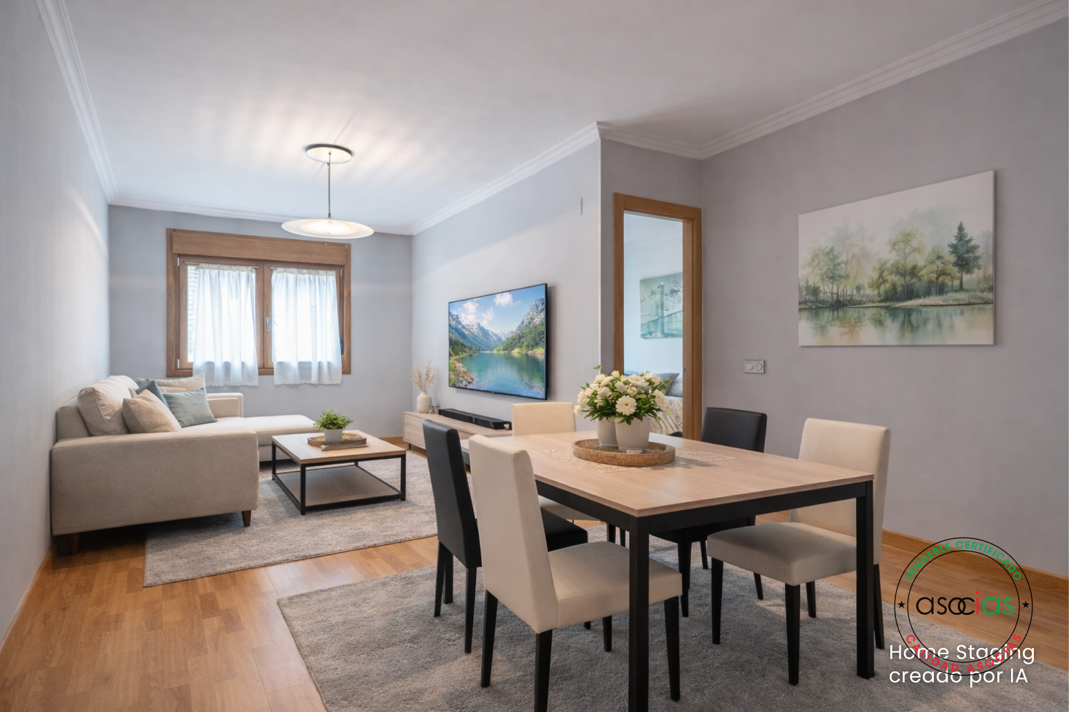 Living room of Flat for sale in Gijón   with Heating