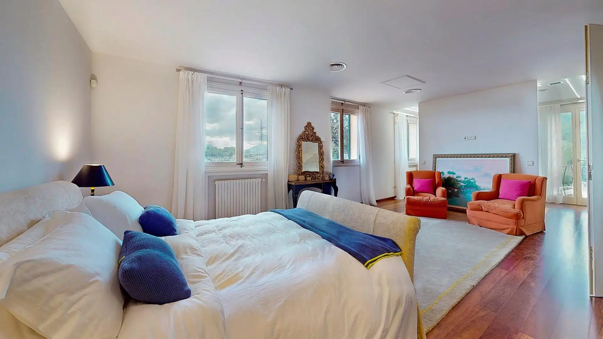 Habitación de Finca rústica de alquiler en  Palma de Mallorca con Aire acondicionado, Calefacción y Jardín privado