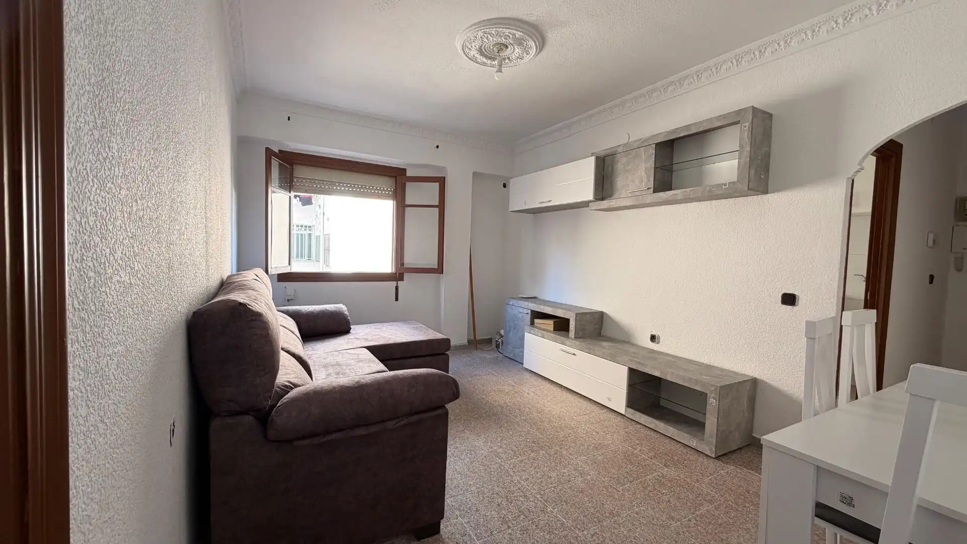 Sala de estar de Piso en venta en Almería