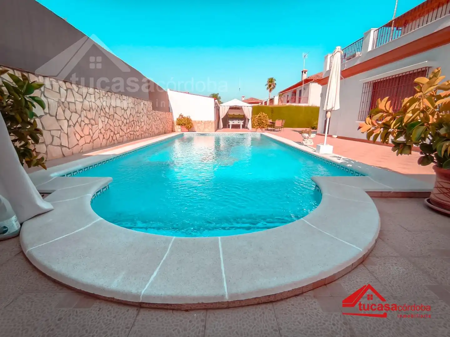 Swimming pool of Houses for sale in Córdoba  with Air Conditioner, Terrace and Storage room