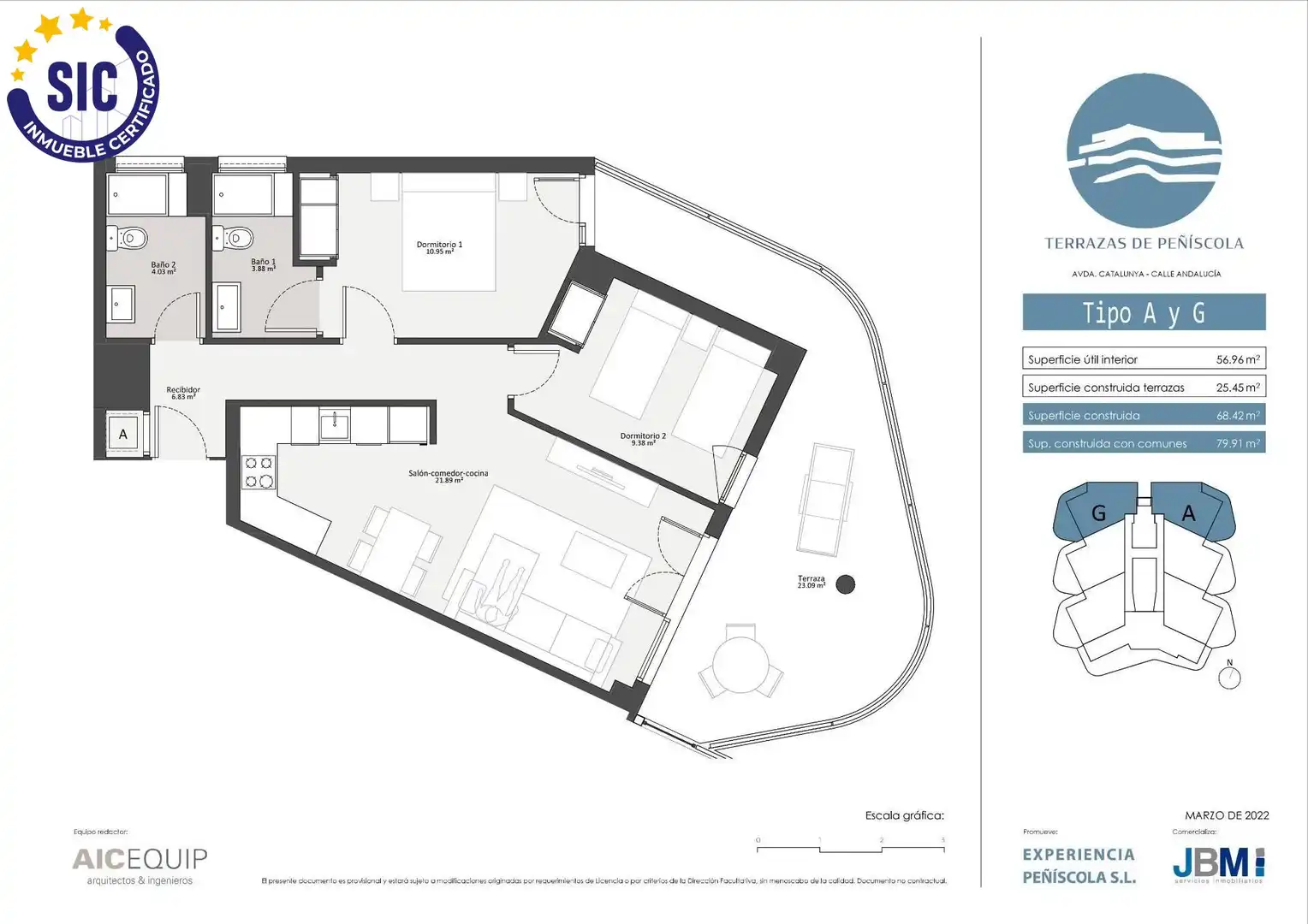 Apartamento en venta en Playa Norte  