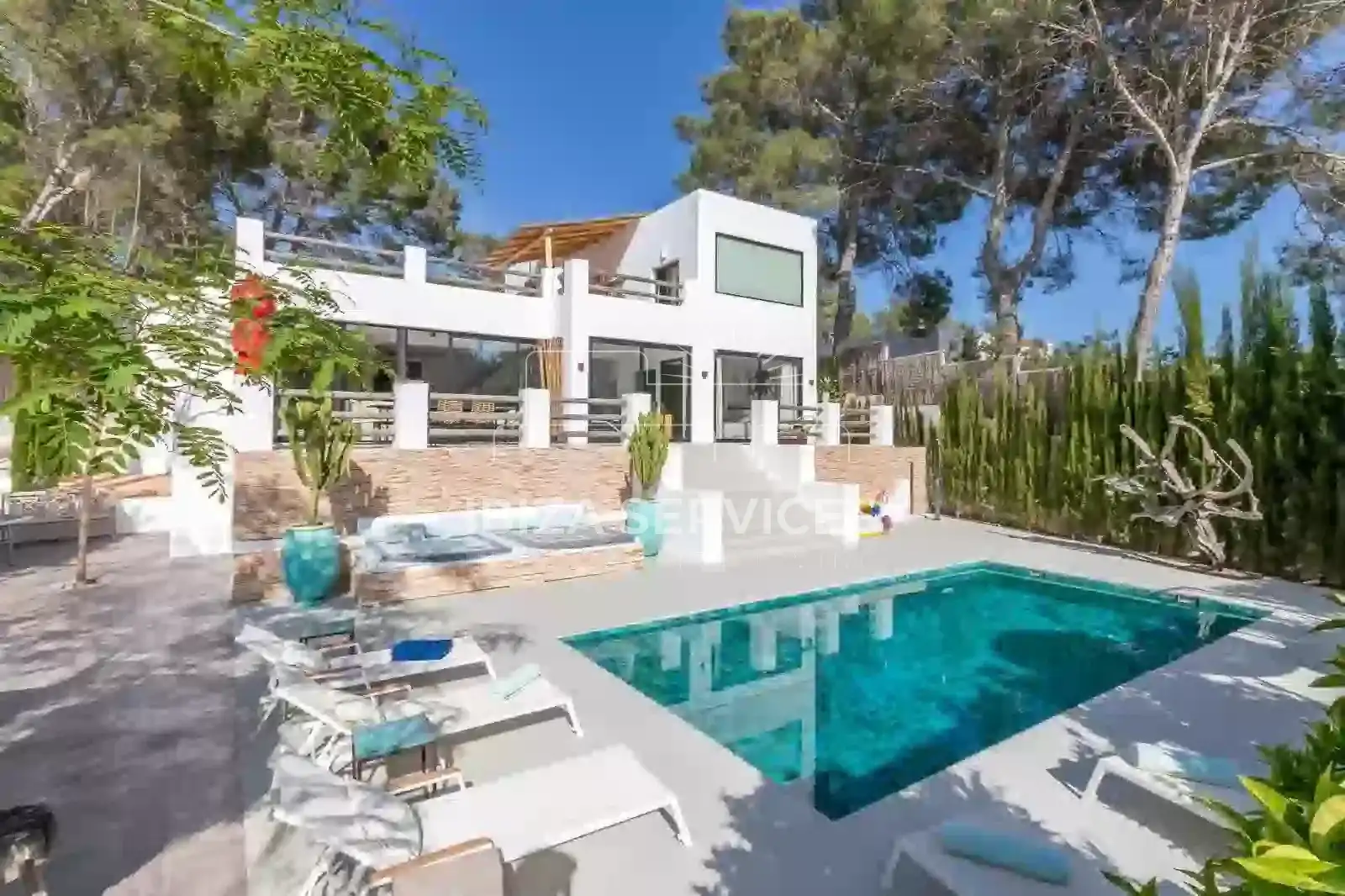 Detached house with pool to rent in Sant Antoni de Portmany, imagen 2