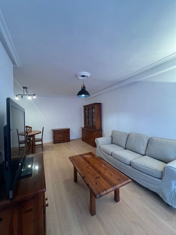 Living room of Flat to rent in Gijón   with Heating