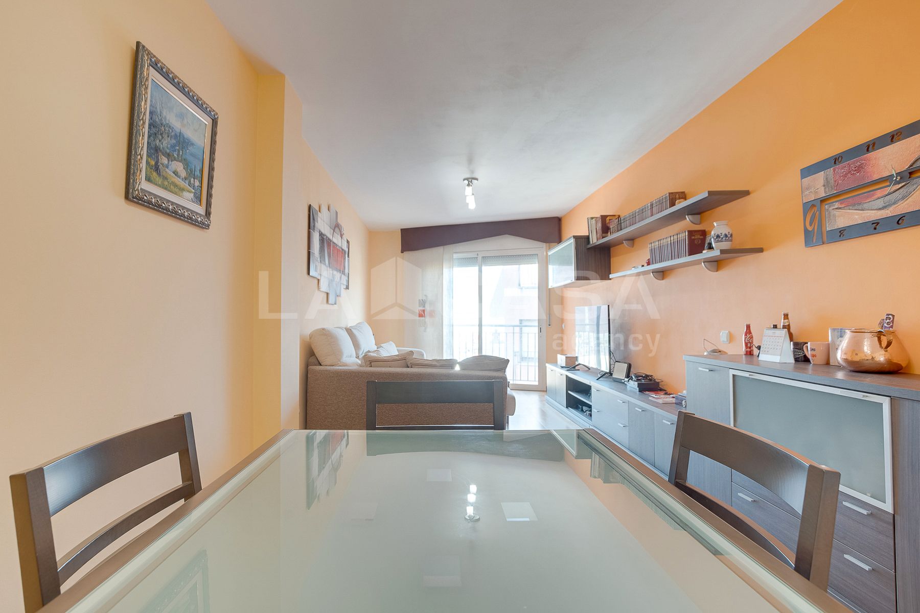 Bedroom of Flat for sale in Santa Coloma de Gramenet  with Heating, Terrace and Storage room