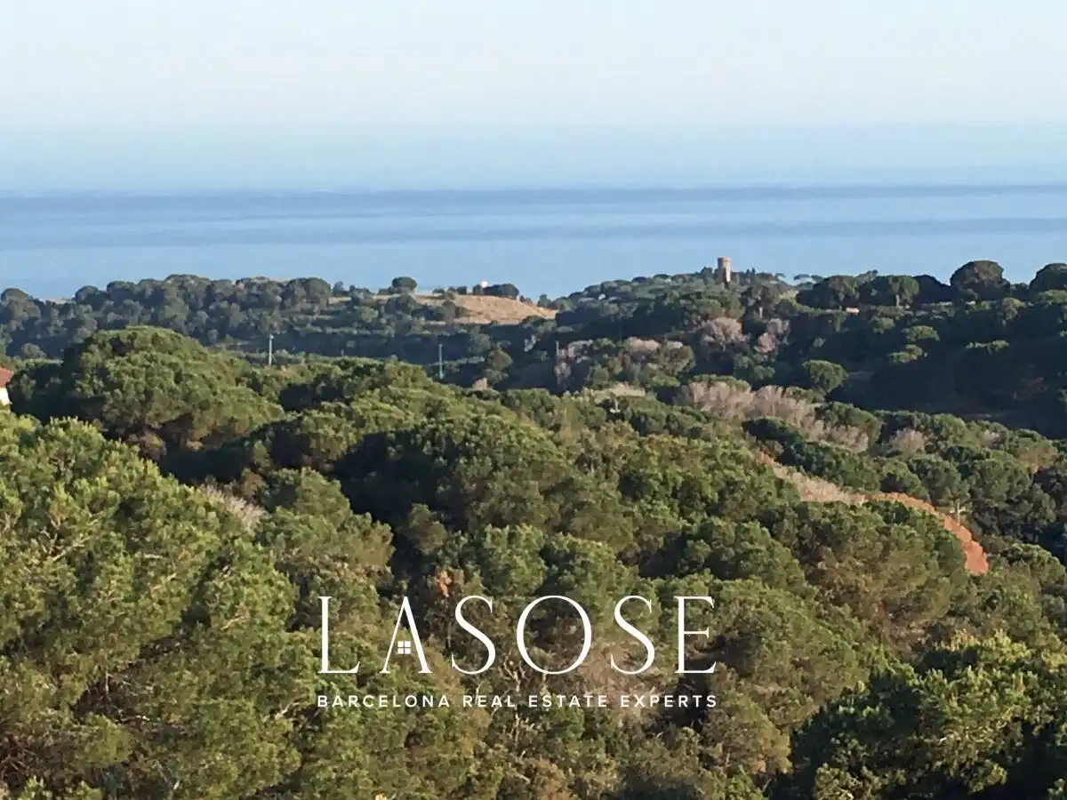 Exterior view of Houses for sale in Arenys de Munt  with Air Conditioner, Private garden and Terrace