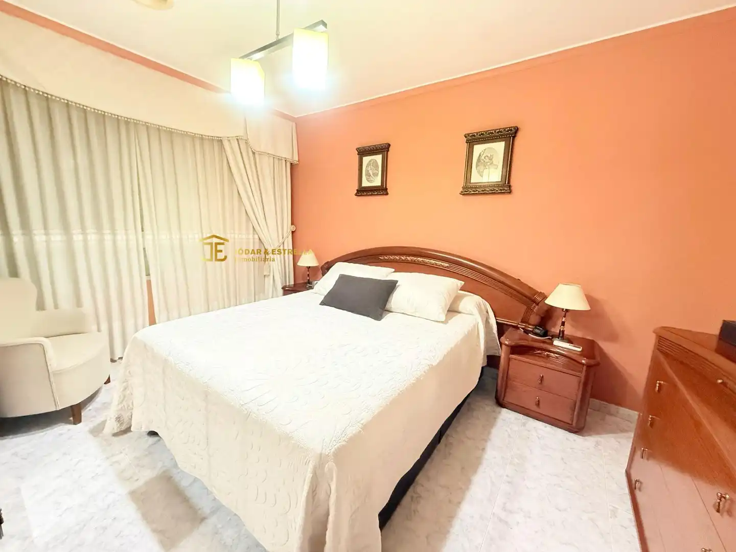 Bedroom of Flat for sale in Lorca  with Air Conditioner, Heating and Storage room
