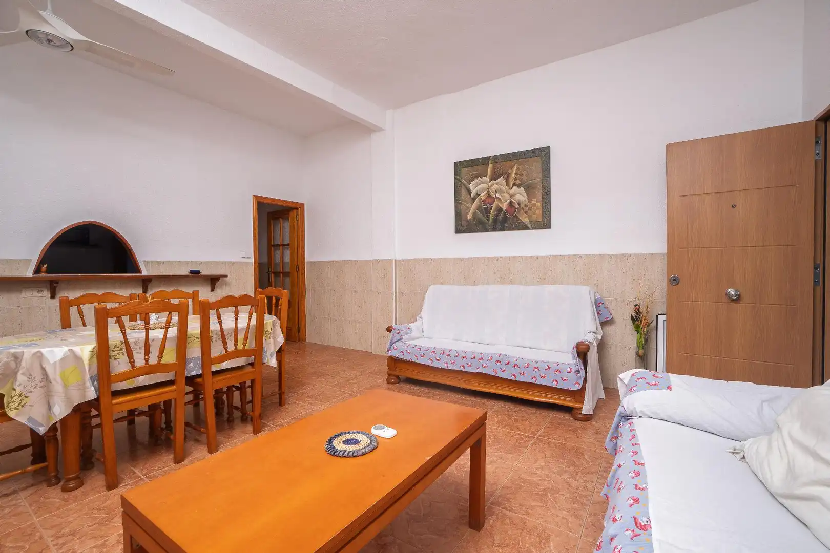 Sala de estar de Piso en venta en Pilar de la Horadada con Balcón