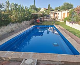 Swimming pool of Country house for sale in Vélez-Málaga  with Air Conditioner, Terrace and Swimming Pool