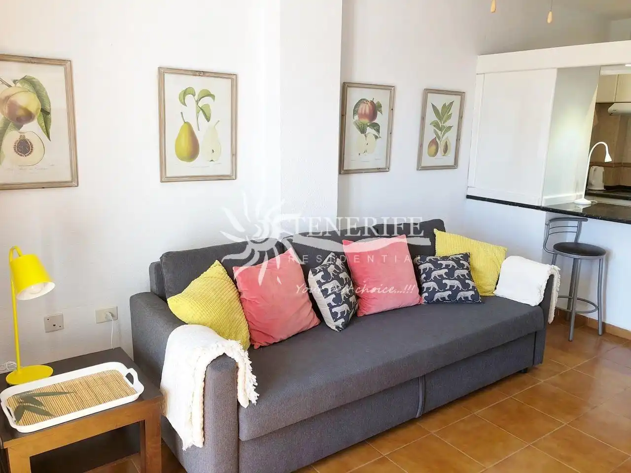 Wohnzimmer von Wohnung zum Verkauf in Adeje mit Terrasse und Möbliert