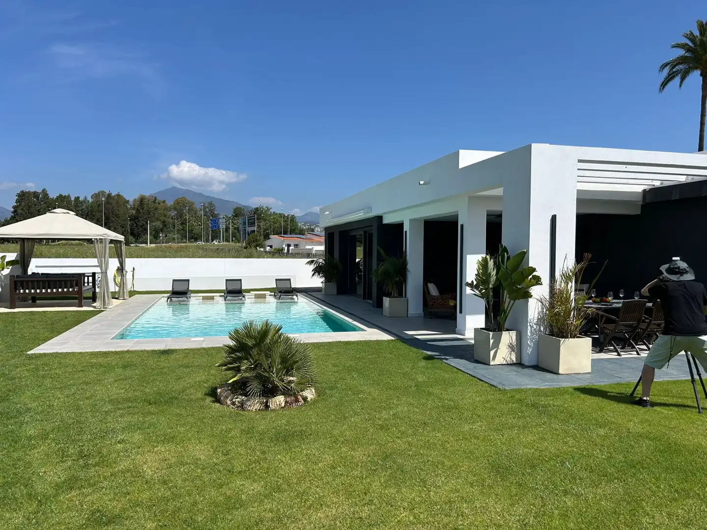 Jardí de Casa o xalet de lloguer en Marbella amb Aire condicionat, Calefacció i Jardí privat
