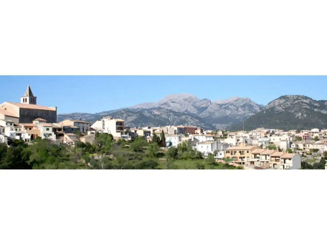 Vista exterior de Finca rústica en venta en Búger con Jardín privado, Terraza y Piscina