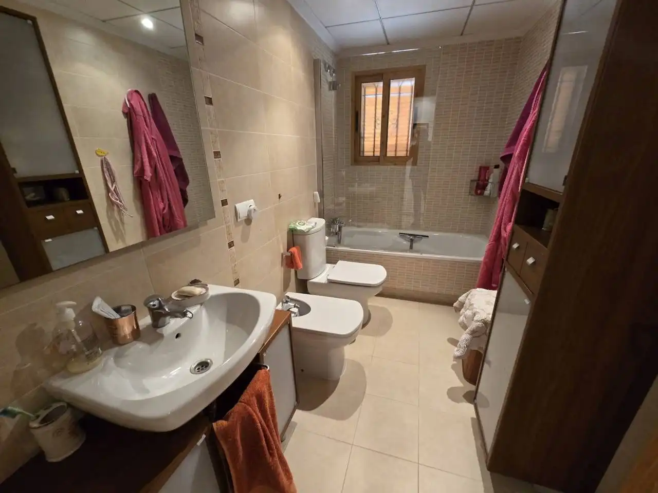 Bathroom of Houses for sale in San Vicente del Raspeig / Sant Vicent del Raspeig  with Air Conditioner, Private garden and Terrace