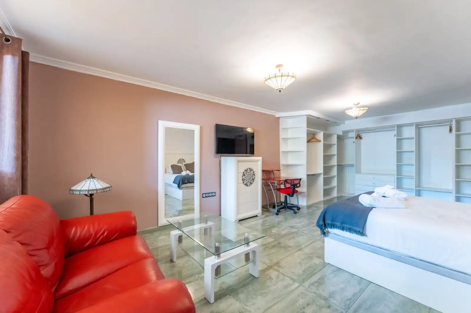 Bedroom of Detached homes for rent in Benalmádena  with Air Conditioner, Terrace and Swimming Pool