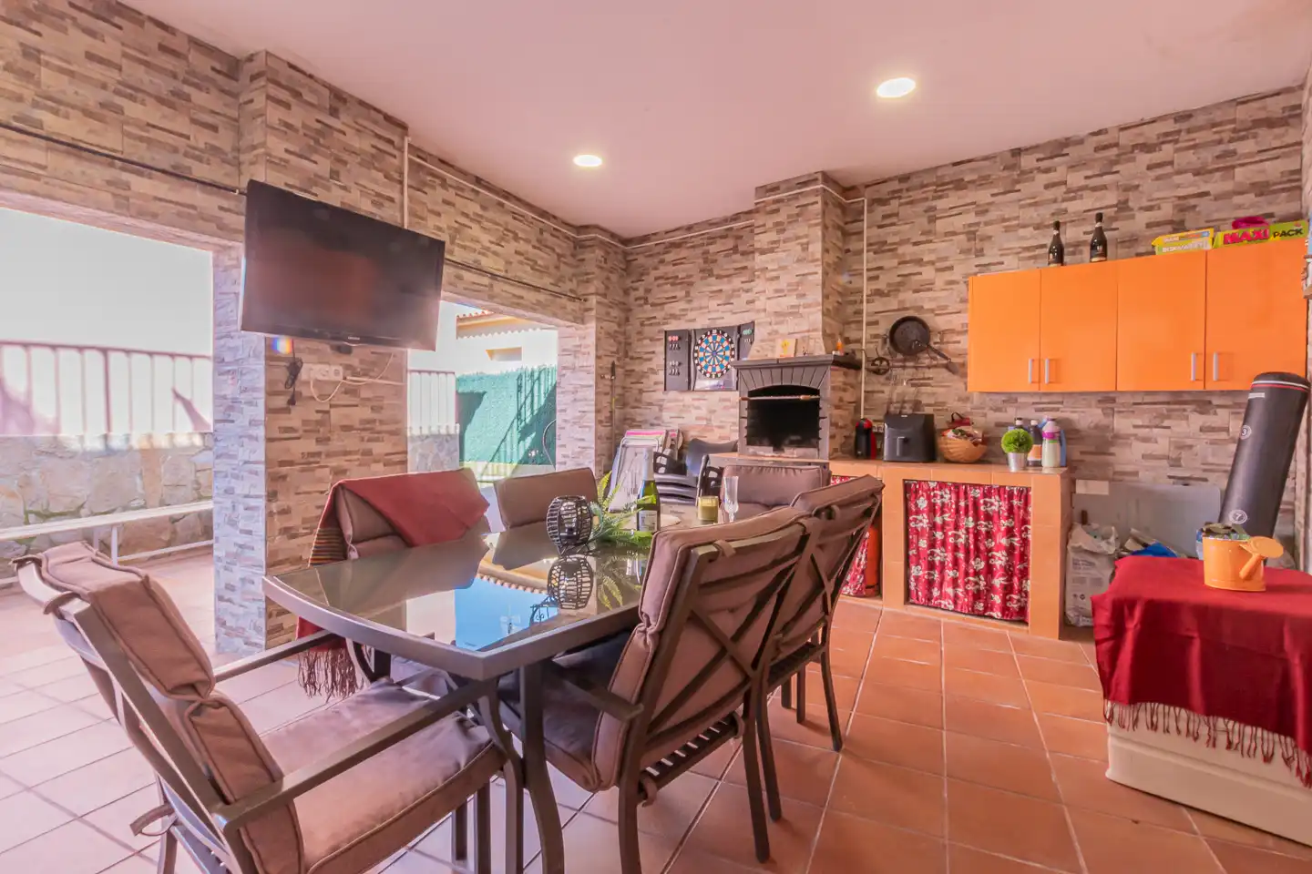 Cocina de Casa o chalet en venta en Vacarisses con Aire acondicionado, Calefacción y Jardín privado