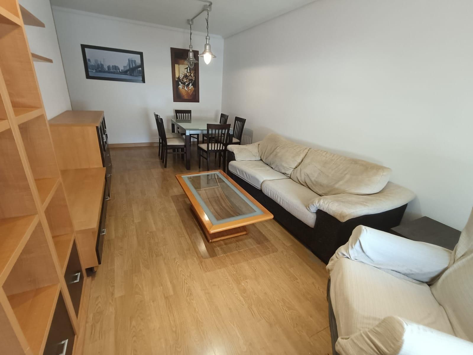 Sala d'estar de Pis de lloguer en Elche / Elx amb Aire condicionat, Calefacció i Terrassa