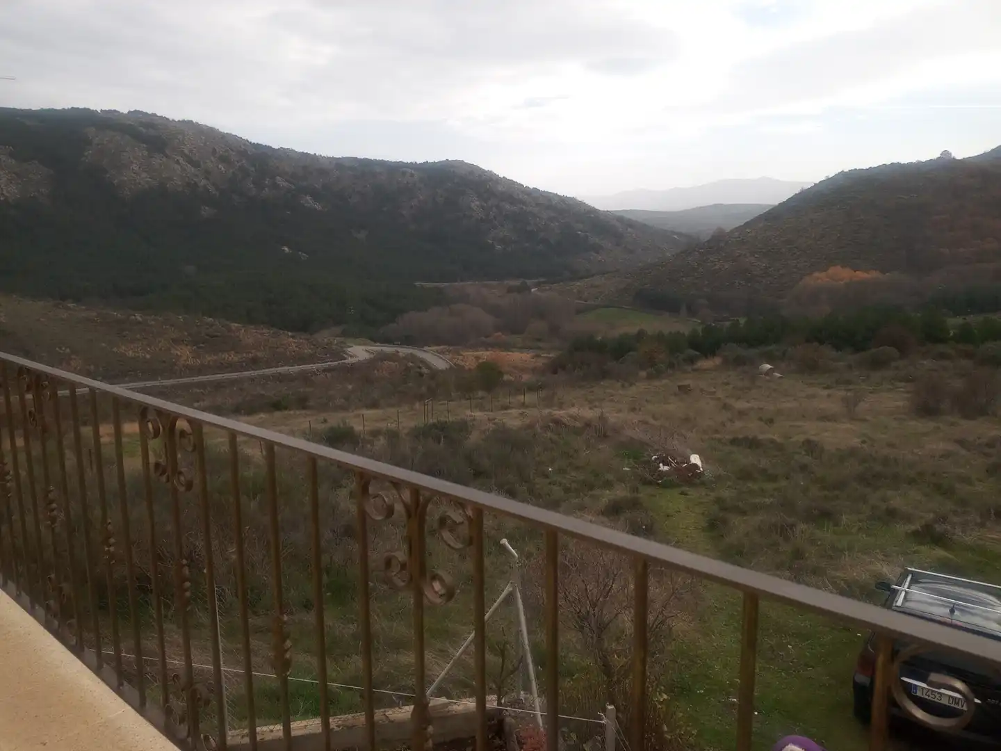 Vista exterior de Casa o chalet en venta en San Martín del Pimpollar con Calefacción, Jardín privado y Amueblado