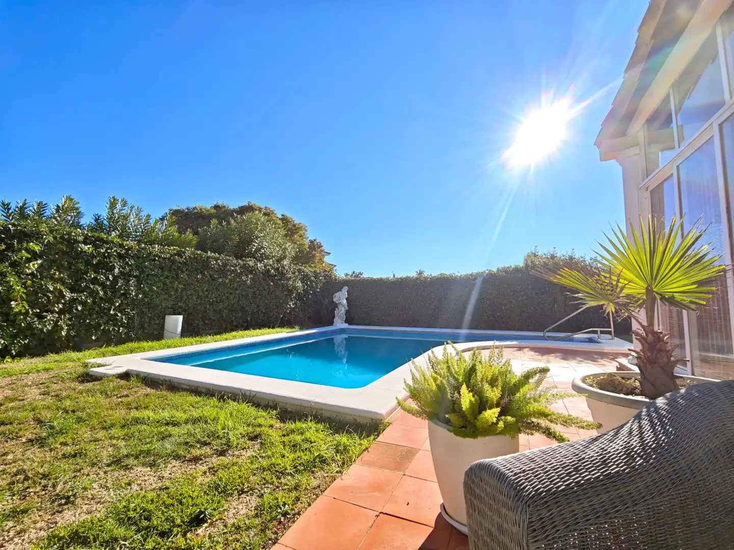 Jardí de Casa o xalet en venda en Chiclana de la Frontera amb Aire condicionat, Calefacció i Jardí privat