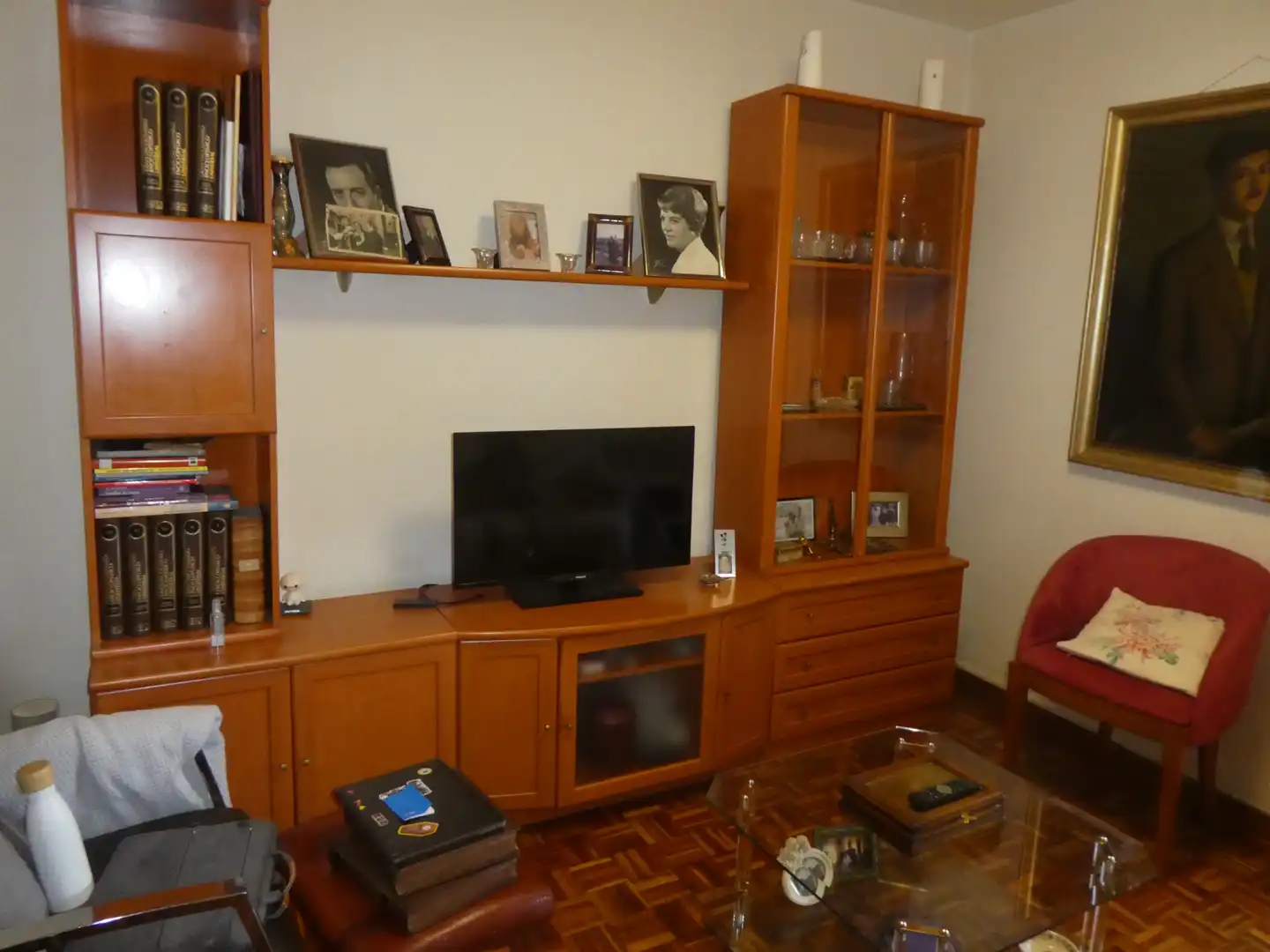 Sala de estar de Piso en venta en Burgos con Calefacción y Amueblado