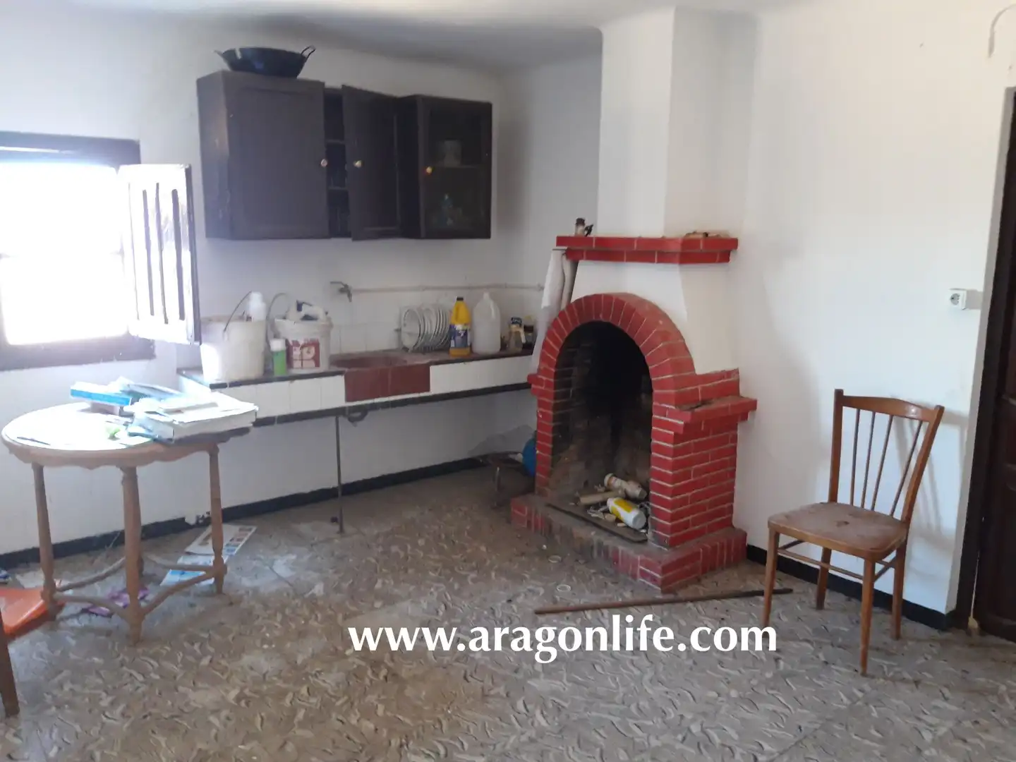 Cocina de Casa o chalet en venta en Fabara