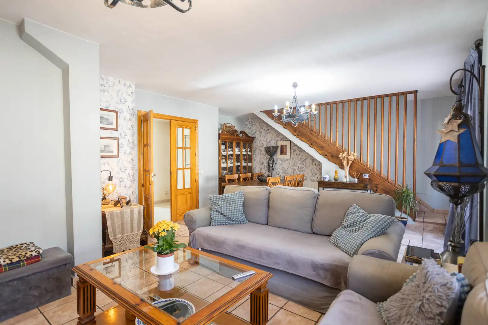 Living room of Flat for sale in Brunete  with Air Conditioner, Heating and Private garden