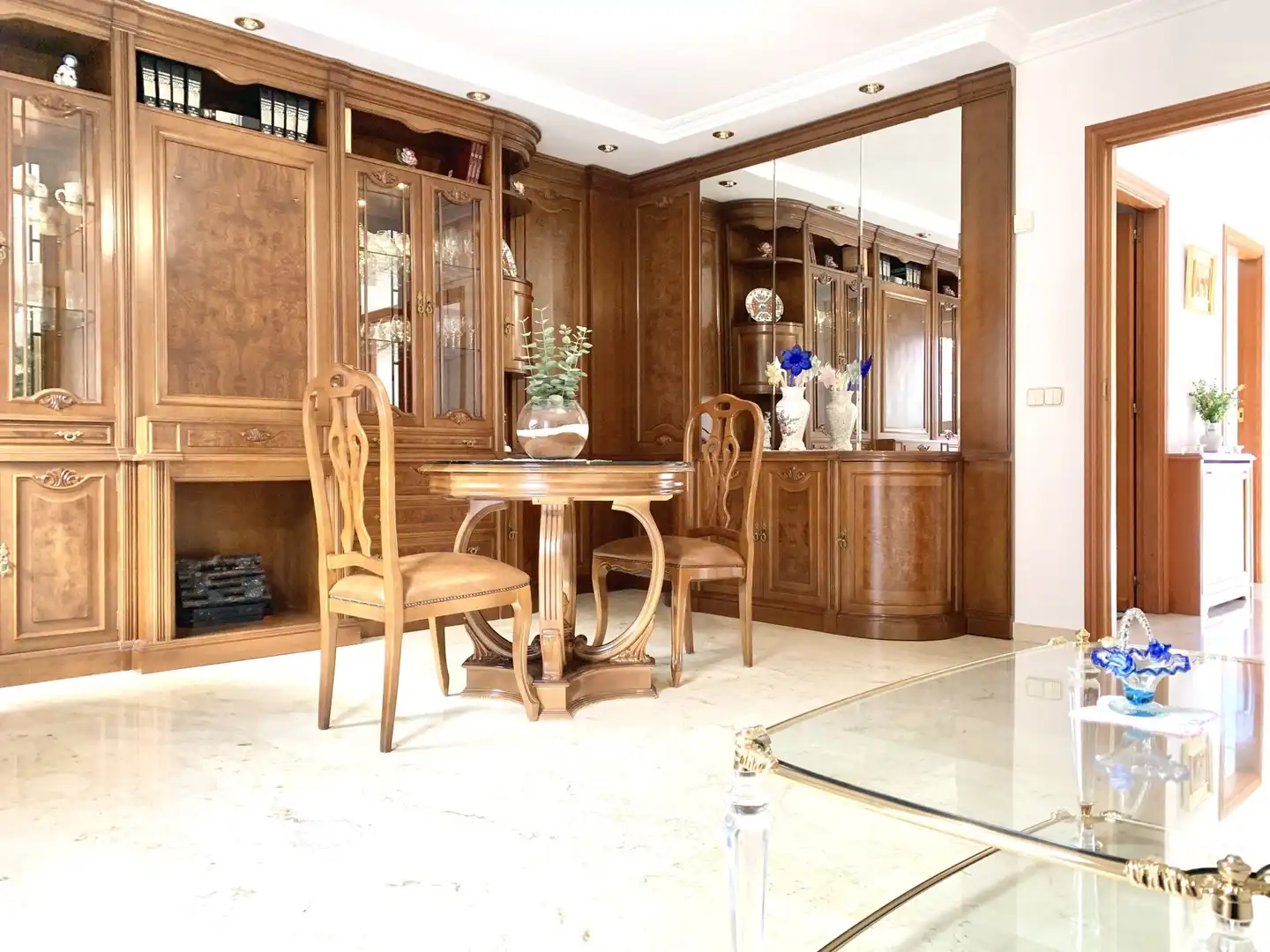 Comedor de Casa adosada de alquiler en Alcobendas con Aire acondicionado, Calefacción y Terraza