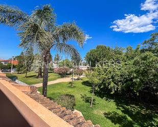 Jardí de Casa adosada de lloguer en Sagunto / Sagunt amb Aire condicionat, Terrassa i Balcó