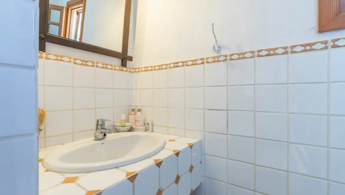 Baño de Finca rústica en venta en Teulada con Calefacción, Jardín privado y Terraza