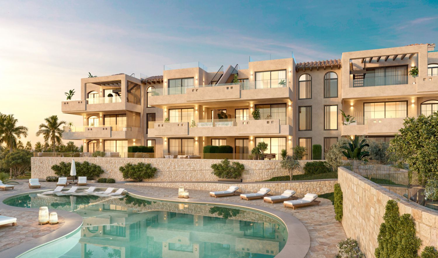 Exterior view of Single-family semi-detached for sale in Monda  with Air Conditioner, Heating and Terrace