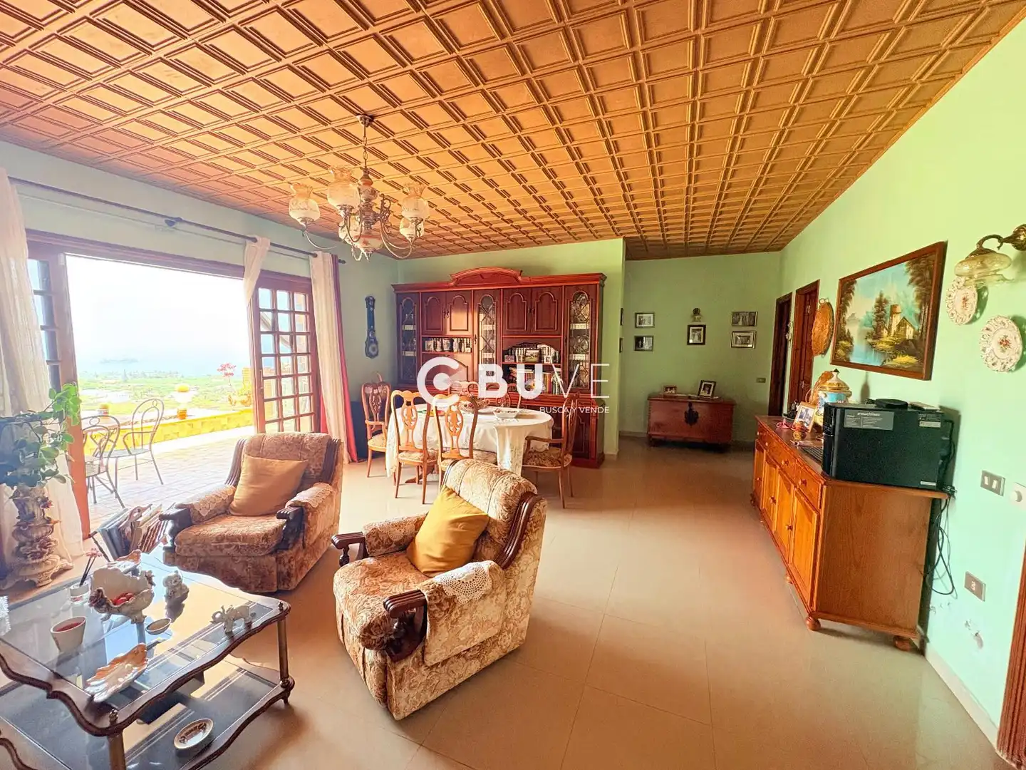 Sala d'estar de Casa o xalet en venda en Icod de los Vinos pueblo