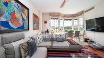 Living room of Duplex for sale in  Madrid Capital  with Air Conditioner, Private garden and Terrace