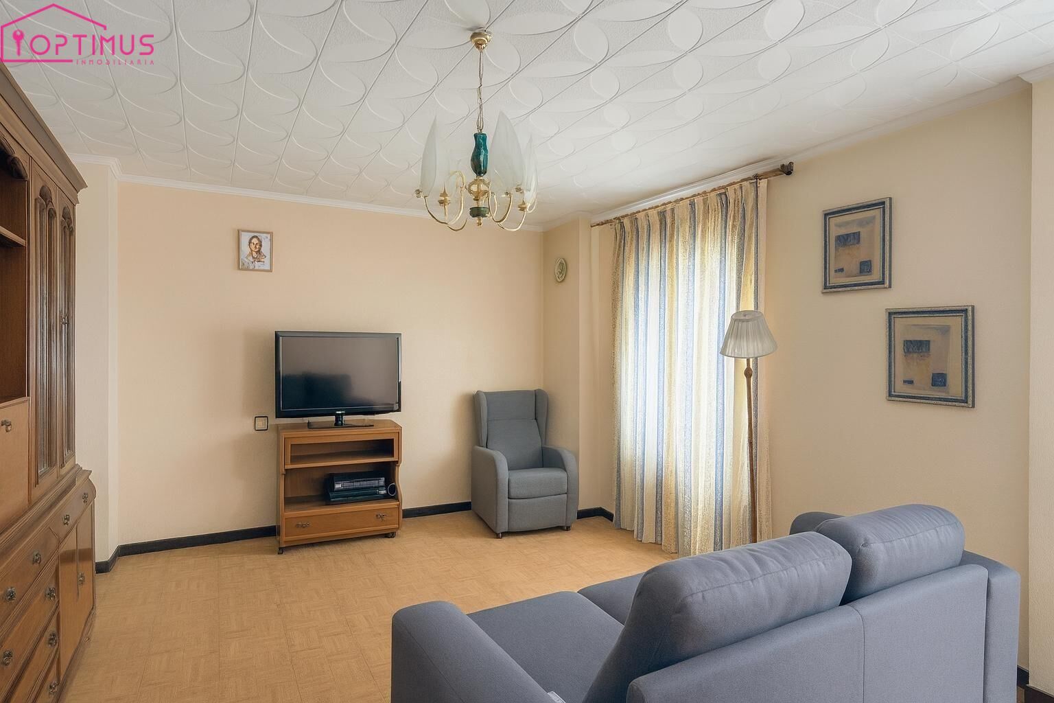 Living room of Flat for sale in  Valencia Capital