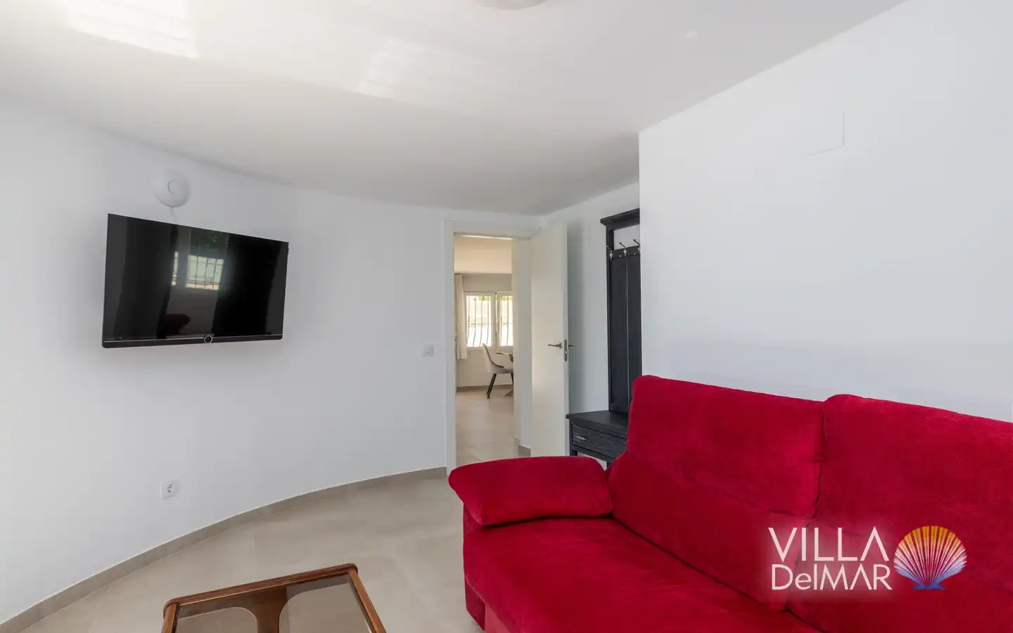 Living room of Houses for sale in Calpe / Calp  with Air Conditioner, Heating and Private garden