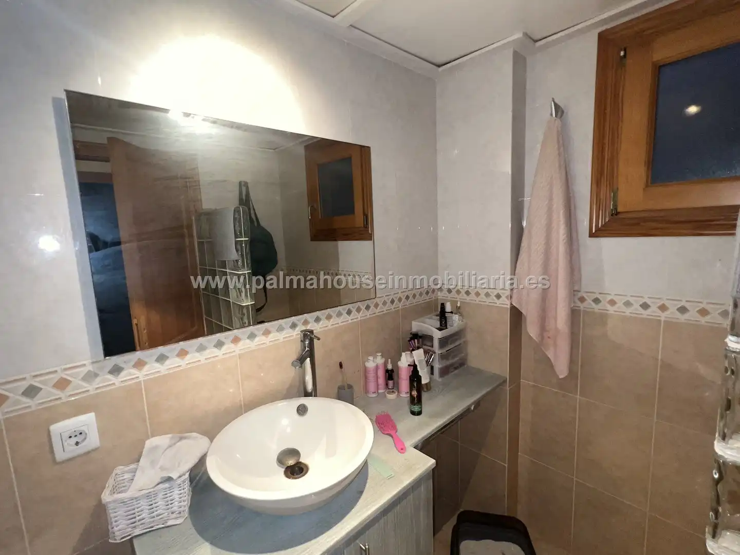 Badezimmer von Erdgeschoss zum Verkauf in Santa Margalida mit Klimaanlage, Heizung und Terrasse