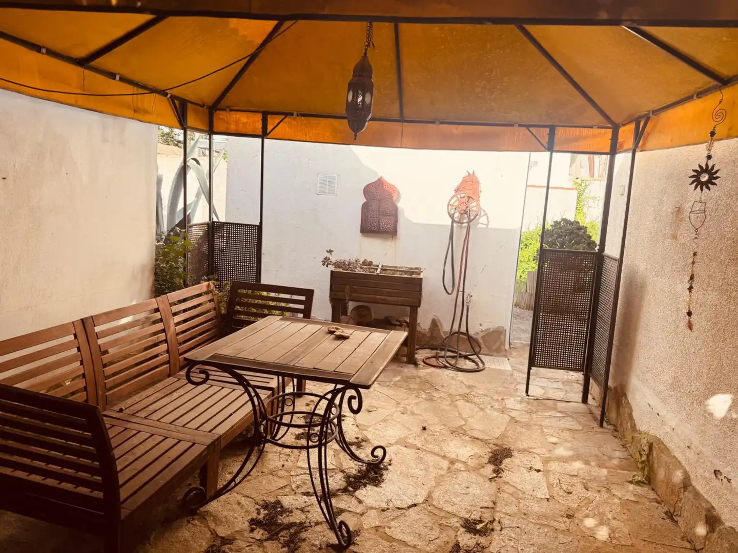 Terrasse von Haus oder Chalet zum Verkauf in Chiclana de la Frontera mit Klimaanlage, Privatgarten und Abstellraum