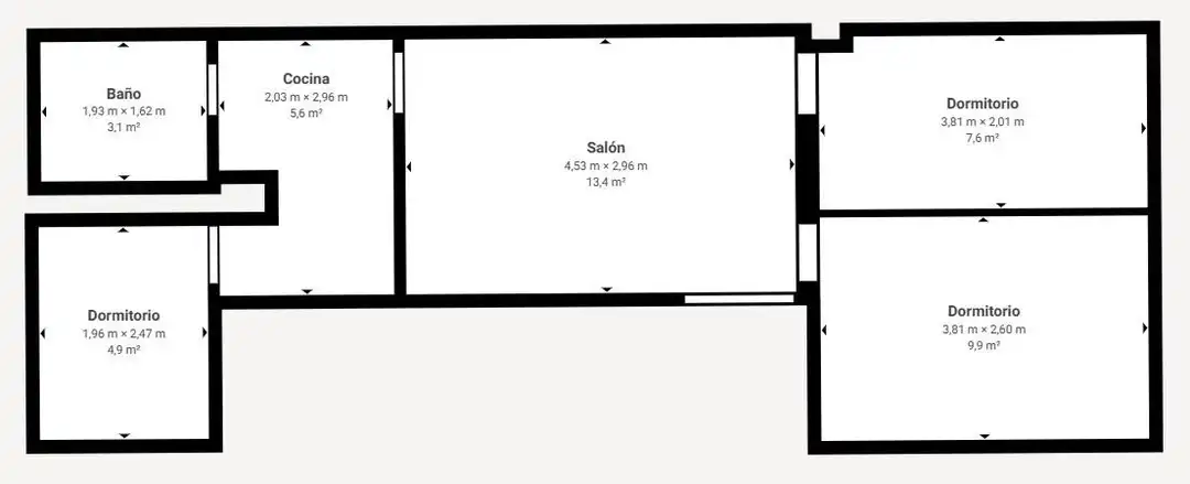 Wohnung zur Miete in Madrid mit Alarm