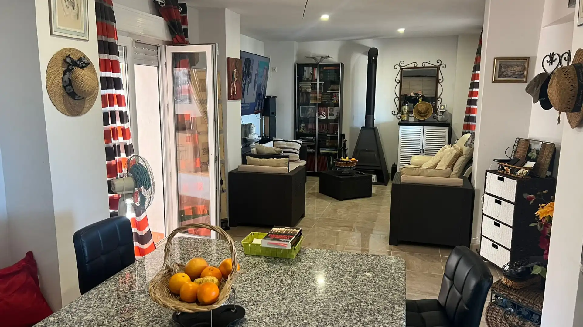 Living room of Country homes for sale in Níjar  with Private garden, Terrace and Swimming Pool
