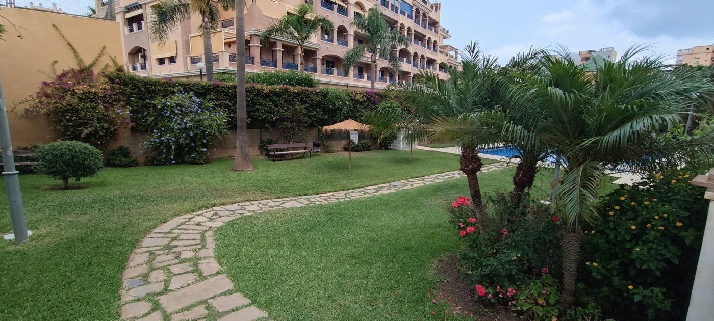 Garden of Flat to rent in Torremolinos  with Air Conditioner, Terrace and Furnished