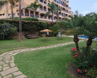 Jardí de Pis de lloguer en Torremolinos amb Aire condicionat, Terrassa i Moblat