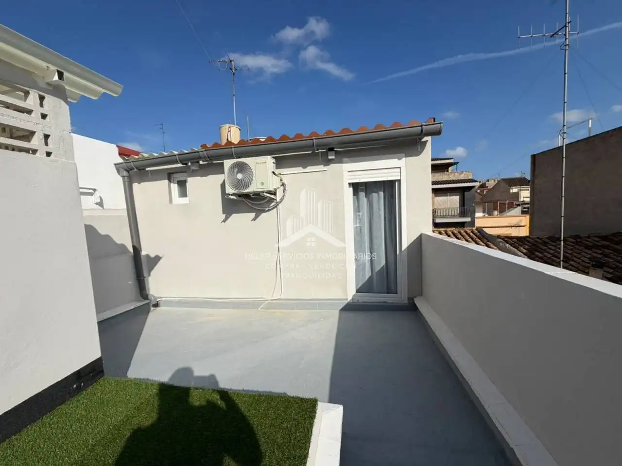 Terrace of Flat for rent in Vila-real  with Air Conditioner, Parquet flooring and Terrace
