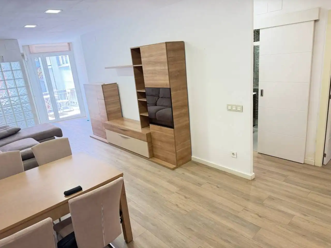 Sala de estar de Piso en venta en Barcelona con Terraza y Balcón