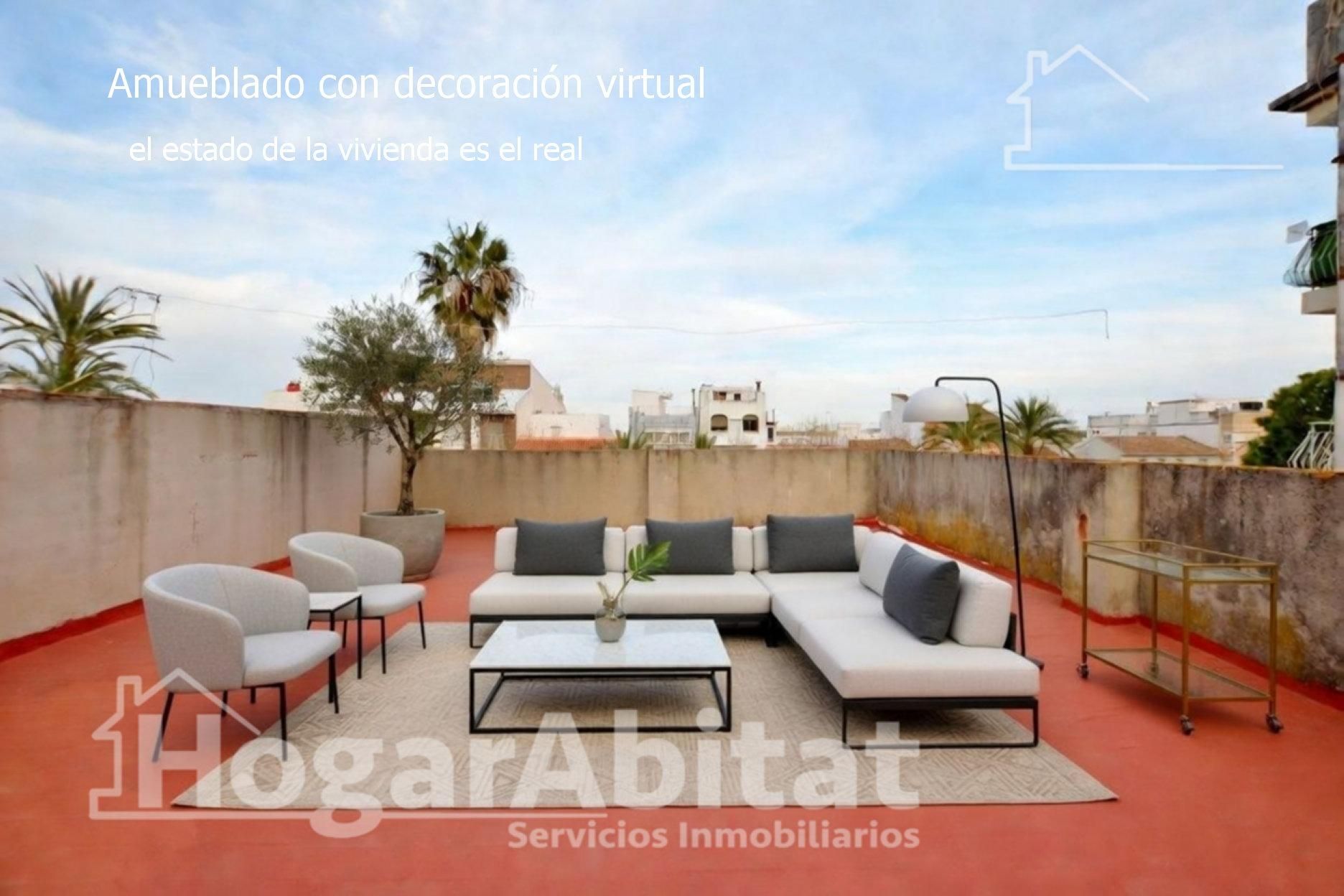 Terraza de Casa o chalet en venta en Xeraco con Terraza, Trastero y Amueblado