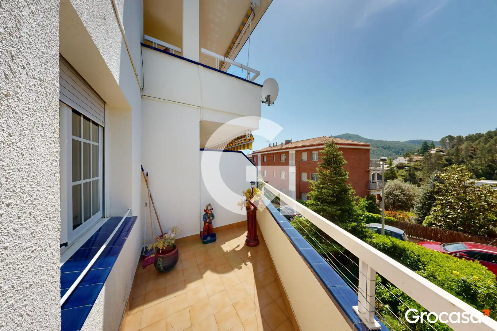 Balcony of Houses for sale in Corbera de Llobregat  with Air Conditioner, Heating and Private garden