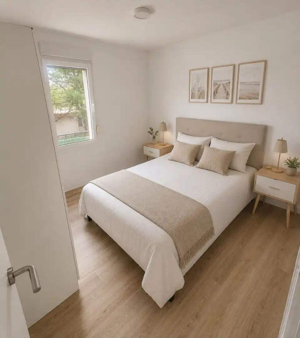 Dormitori de Casa adosada en venda en Alcalà de Xivert amb Aire condicionat, Jardí privat i Terrassa